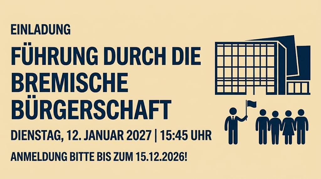 Exklusive Führung durch die Bremische Bürgerschaft